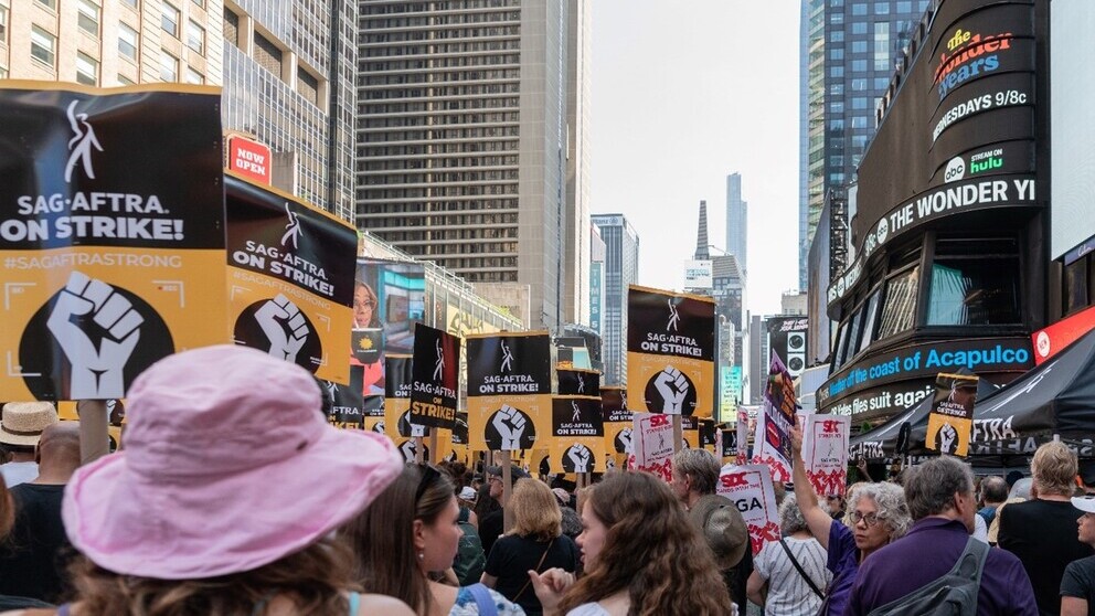 The actors strike ran from July 14 until November 9 when a deal was finally reached.